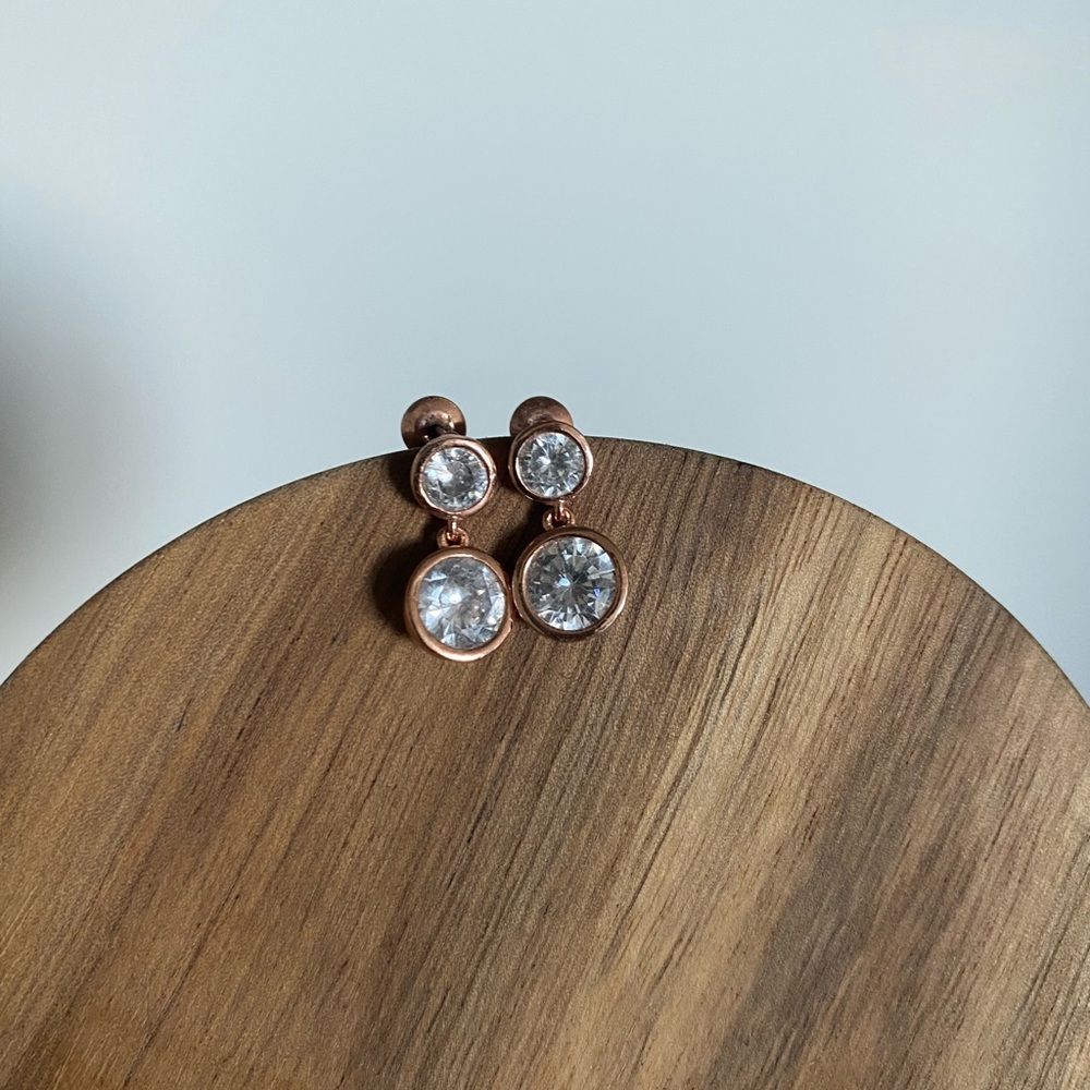Rose Gold Earring